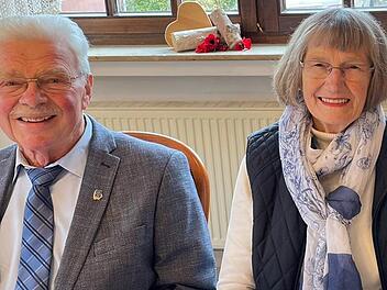 Ihre Diamant-Hochzeit feiern am Donnerstag, 11. November, Erhard und Irene Schuhmann, geb. Schaab, aus Schönderling. Foto: Beatrix Lieb