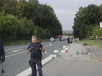 Zusammensto&szlig; zwischen Auto und Fahrrad