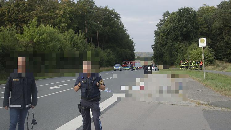 Zusammenstoß zwischen Auto und Fahrrad