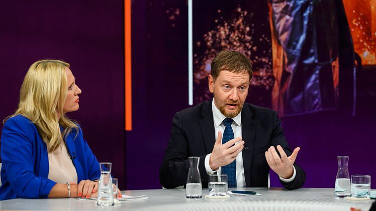 "Das Klimaziel 2040 mauert uns ein", erklärte Sachsens Ministerpräsident Michael Kretschmer.