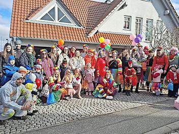 Kirchaicher Kita feiert Fasching.