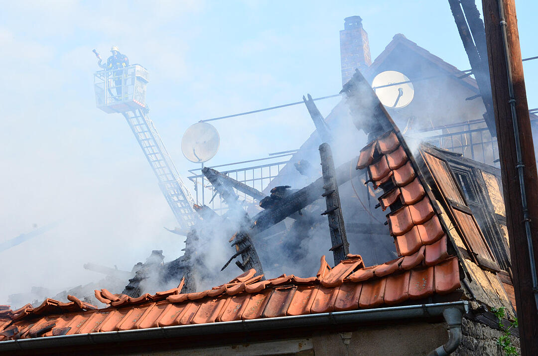 Brand in Obernbreit