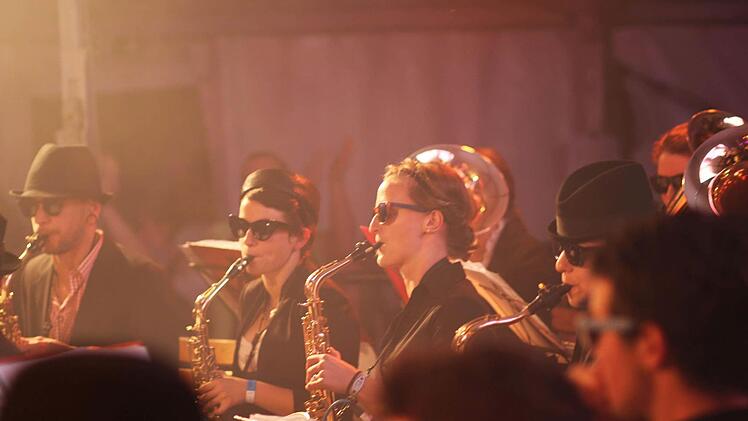 Impressionen vom "Oktopafest" mit der "Original Prinz Albert Blasmusik" in Coburg.Foto: Jochen Berger