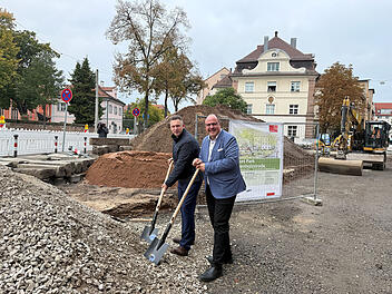 Spatenstich Pocket Park Frauenholzstrasse