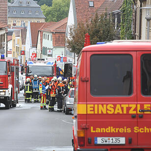 Brand im Kreis Schweinfurt vernichtet Scheune