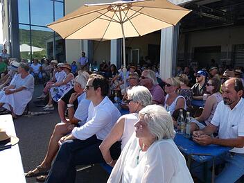 180 interessierte Bürger kamen zu der Informationsveranstaltung der Bürgerinitiative. Christian Licha