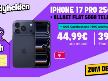 Handyhelden Neujahrs-Deals: 50 GB Telekom Allnet-Flat mit PS5, iPhone oder Samsung Galaxy
