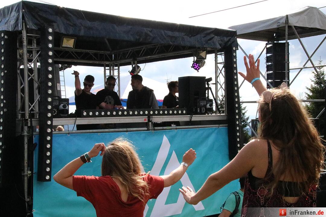 Beats am Berg 2016 - Techno-Party auf dem Ochsenkopf