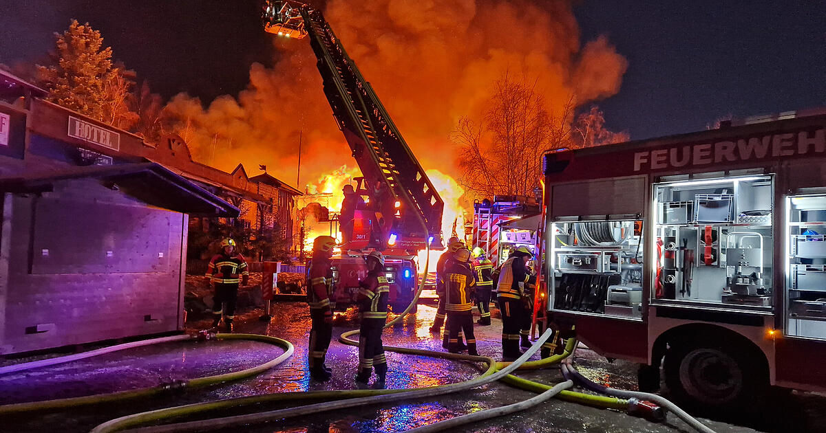 After the fire tragedy in 'Pullman City' in Bavaria: Adventure park ...