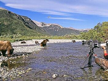 Bei seinem Vortrag in Coburg berichtet Tierfotograf Andreas Kieling von gefährlichen Begegnungen. Foto: Archiv
