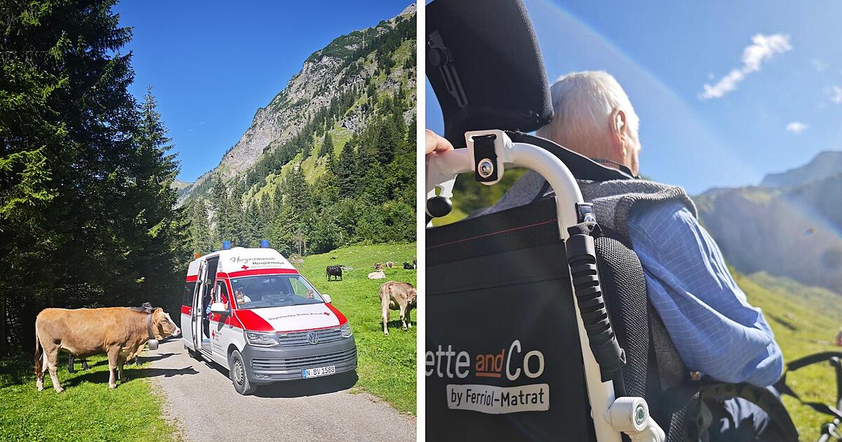 'Now I can go': Excursion fulfills a Franconian's last wish