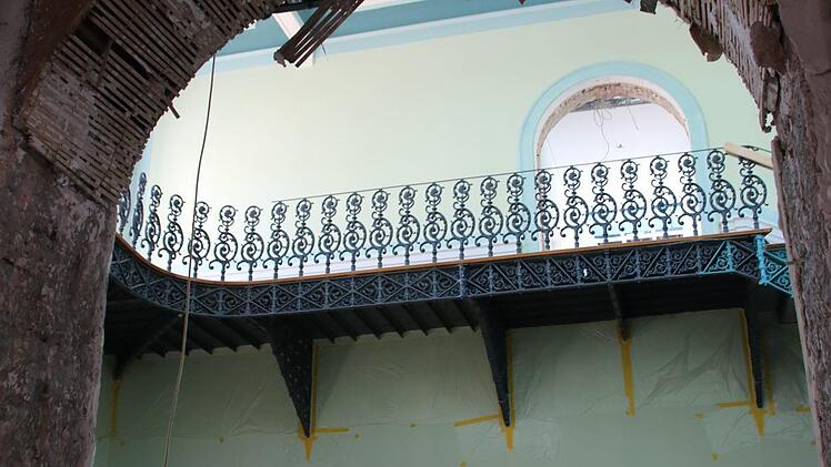 Eindrücke von der Baustelle Luitpoldbad. Foto: Ralf Ruppert