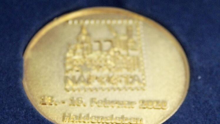 Die Goldmedaille: Ein laut Jury so verdienter wie laut Müller unerwarteter Lohn.