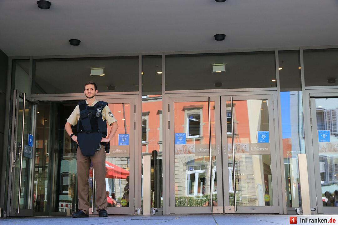 Verdächtige Person in Schweinfurter Stadtgalerie