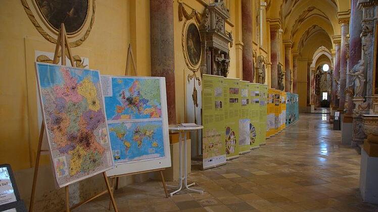 Ausstellung über die Zisterzienser in Europa in der Ebracher KlosterkircheJoseph Beck