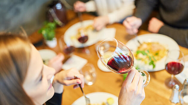 Restaurant, Essen, G&auml;ste, Tisch