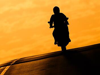 Motorradfahrer
