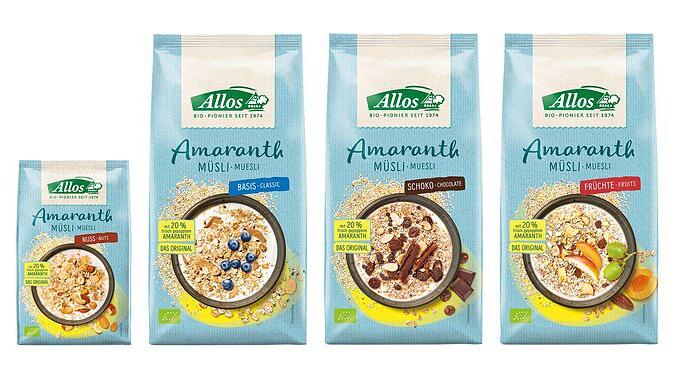 Produktrückruf: Allos Amaranth Müsli
