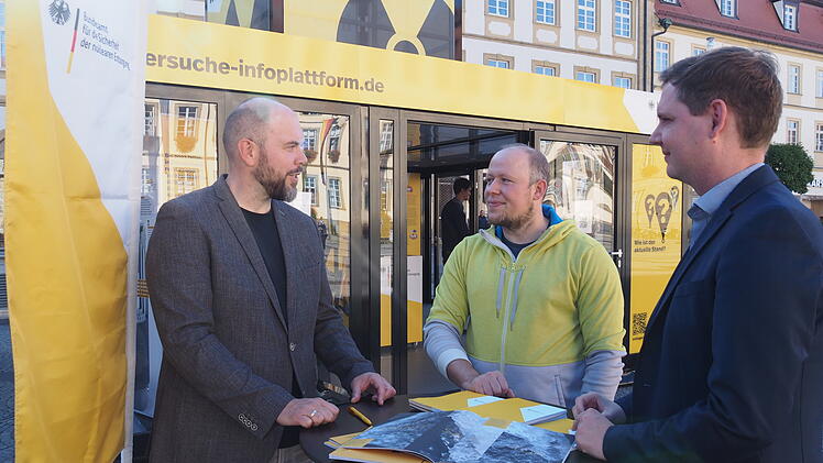 Bamberg: Infomobil kl&auml;rte &uuml;ber Atomm&uuml;llendlager auf - "Region scheidet relativ sicher aus"