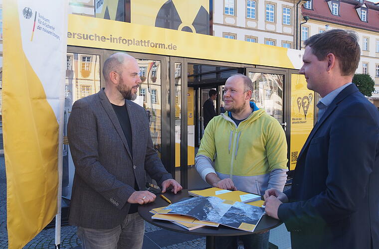 Kommt Bamberg als Endlager infrage? Infomobil klärt über Atommüll auf