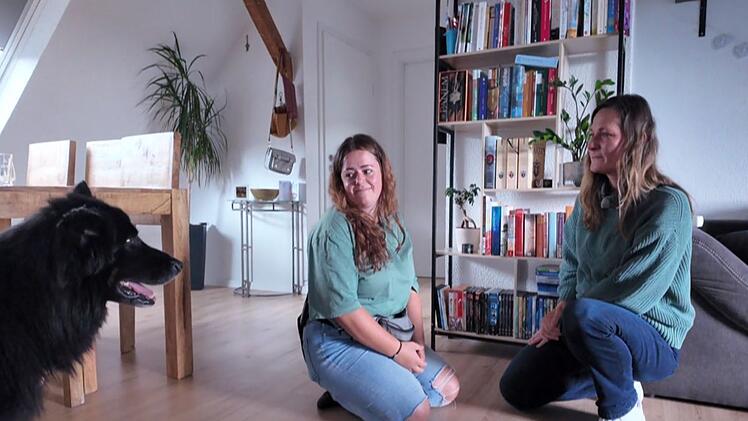 Heike Kleinhans aus Martin Rütters Trainerteam unterstüzt Jenny und Jimmy.