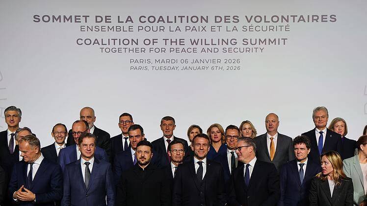 Ukraine-Krieg -Treffen der "Koalition der Willigen"