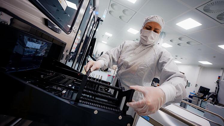 Die neue Fabrik zur Sensorherstellung der Siemens Healthineers in Forchheim