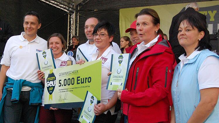 Das glückliche Siegerteam "Matzer & Worsch". Foto: Oliver Schmidt