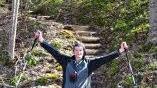 Alexander Beck auf seinem Trail durch Amerika. Foto: Beck