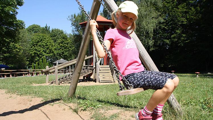 Eindrücke vom Spielplatz auf dem Farnsberg. Foto: Ralf Ruppert