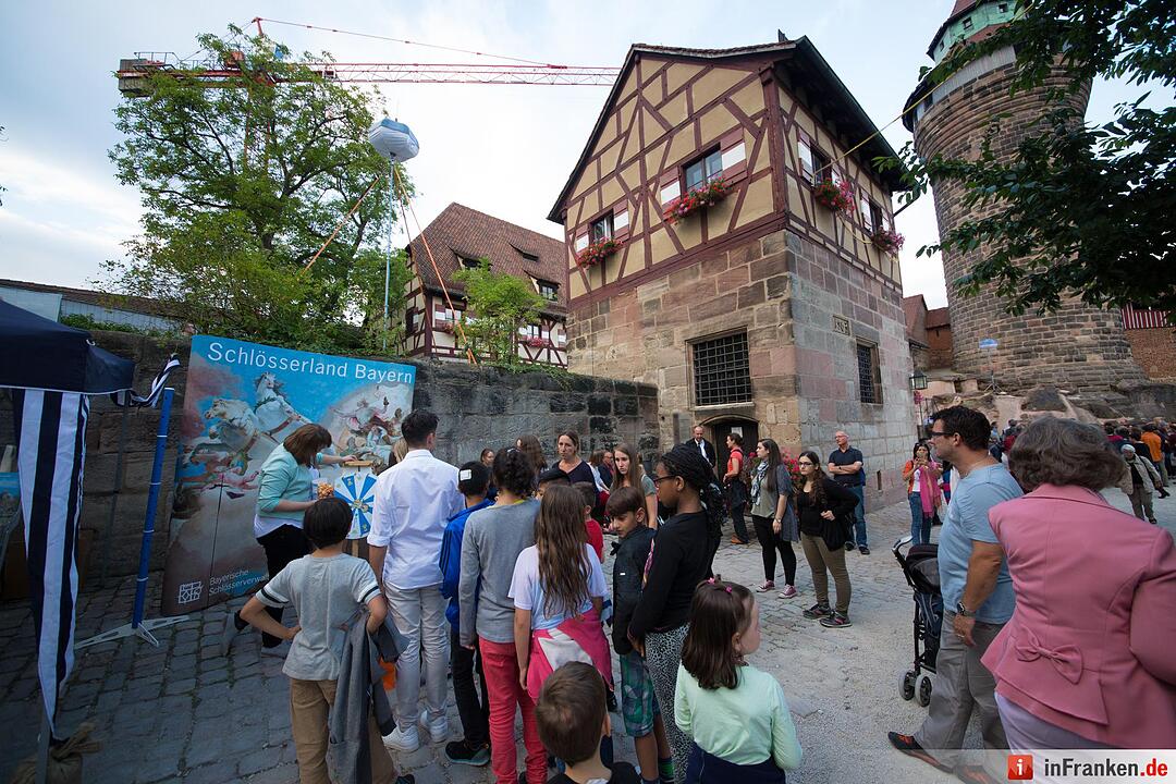 Burgfest auf der Kaiserburg in Nürnberg