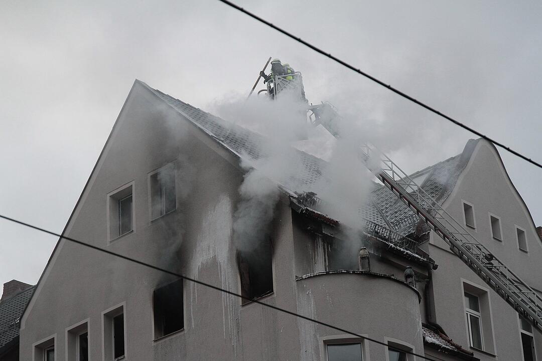 Brand in der Nürnberger Südstadt