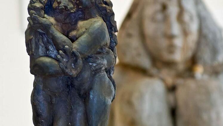 Gerhard Nerowski: Edam und Eva (Bronze, vorne)Foto: Jochen Berger