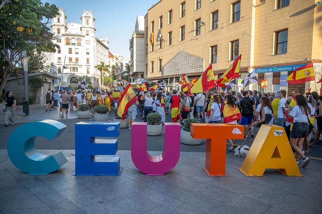 Demonstration in Ceuta