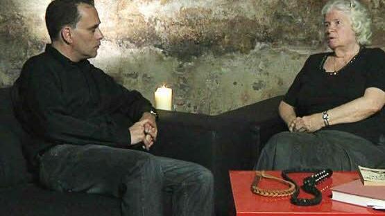 Ralph Kiening im Gespräch mit Ingrid U. Foto: Stefan Drexler