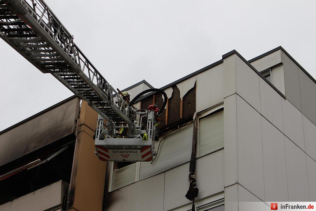 Fürth: Wohnungsbrand in der Südstadt