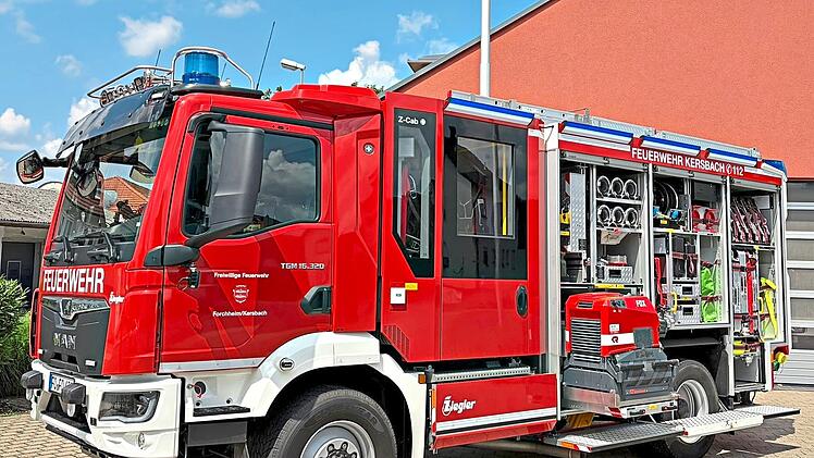 Das neue LF 10 der Freiwilligen Feuerwehr Kersbach ist einsatzbereit. Klaus Hoffmann