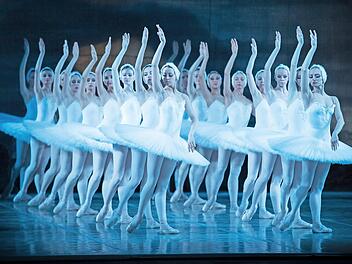 Anmut und Grazie verkörpert das Ensemble des Russischen Staatstheaters für Oper und Ballett. Foto: PR