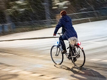 Schneefall ist gerade bis 9. März immer wieder ein Thema in Deutschland.