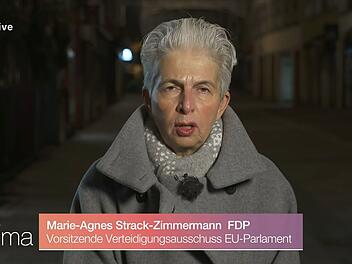 "Es wird eine Eskalation geben m&uuml;ssen", betonte Marie-Agnes Strack-Zimmermann am Mittwoch im ZDF-Moma.