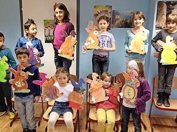 Gruppenstunde in Weigelshofen  Fotos: Gemeinde Eggolsheim