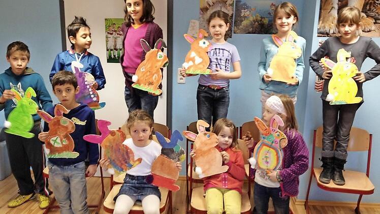 Gruppenstunde in Weigelshofen  Fotos: Gemeinde Eggolsheim