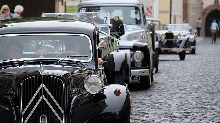 Oldtimer-Rallye in Hammelburg Foto: Gerd Schaar