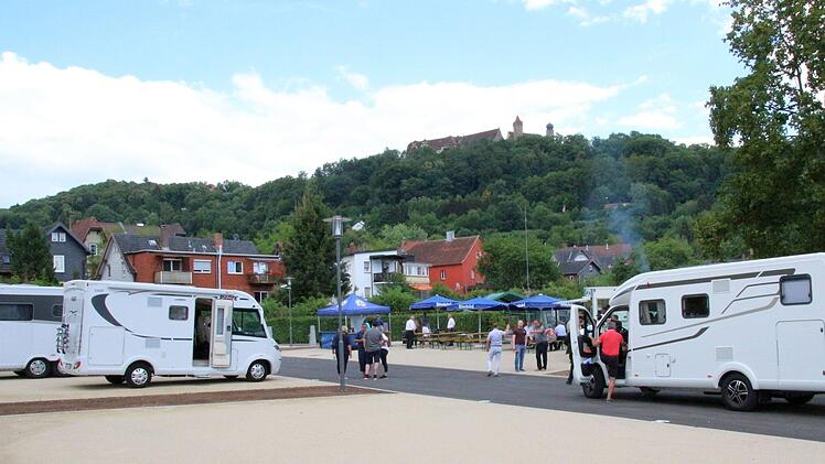 Der neue Wohnmobilstellplatz heißt "Vesteblick" und den können Gäste von hier aus auch genießen.Ulrike Nauer