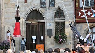 Einrücke vom Artistik-Festival ZirkArt in Forchheim
