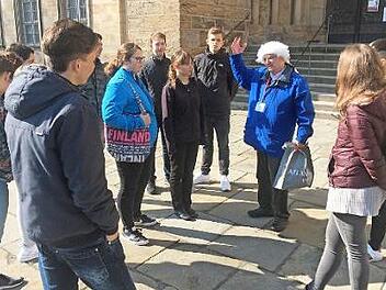 Eine Stadtf&uuml;hrung bereicherte das Programm. Foto: privat