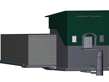 So soll der neue Hochbehälter Schlottenberg aussehen