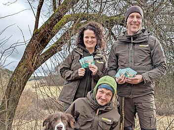Die Ranger des Naturparks Fr&auml;nkische Schweiz.