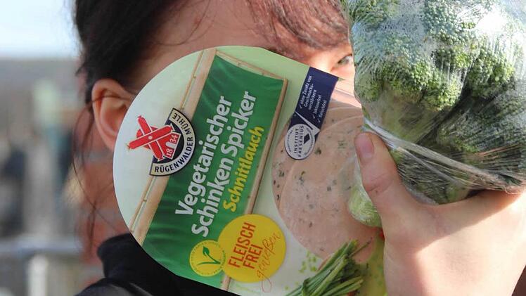 Redakteurin Anja Greiner verzichtet auf Fleisch und Wurst. Foto Ulrike Müller