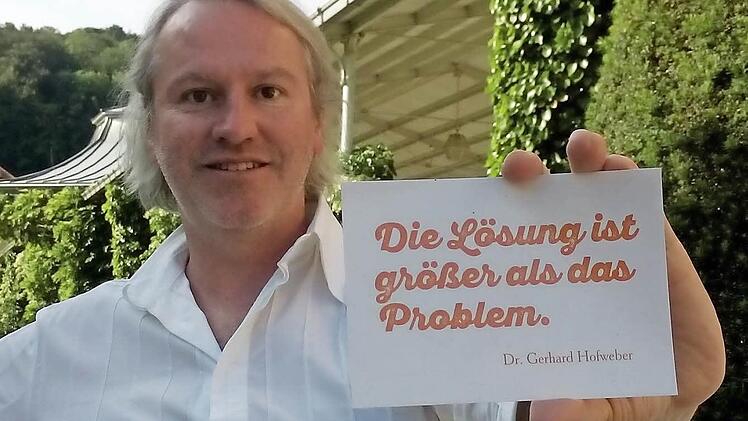 Dr. Gerhard Hofweber muss nicht lange überlegen, mit welchem Motto er sich als Aufbrecher einbringen möchte. Foto: Ulrike Müller